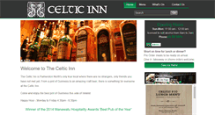Desktop Screenshot of celticinn.co.nz